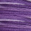 DMC 52 Violet Purple Ombre Six Strand Floss 8.7 Yard Skein