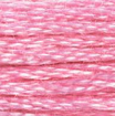 DMC 604 Pink Hyacinth Six Strand Floss 8.7 Yard Skein