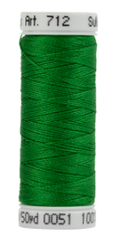 712-0051 Jolly Green Sulky 12 wt. Cotton 50 Yard Spool