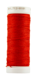 712-0101 Soft Red Sulky 12 wt. Cotton 50 Yard Spool