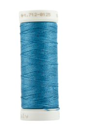 712-0125 Azure Blue Sulky 12 wt. Cotton Petites 50 Yard Spool