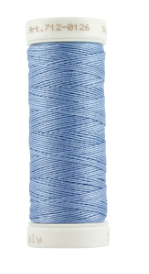 712-0126 Carolina Blue Sulky 12 wt. Cotton Petites 50 Yard Spool