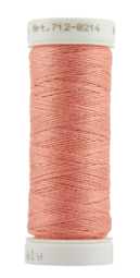 712-0214 Creamy Peach Sulky 12 wt. Cotton Petites 50 Yard Spool