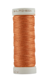 712-0324 Fuzzy Peach Sulky 12 wt. Cotton Petites 50 Yard Spool