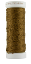712-0344 Saddle Brown Sulky 12 wt. Cotton Petites 50 Yard Spool