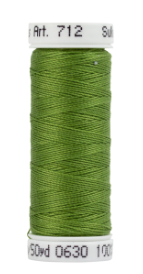 712-0630 Moss Green Sulky 12 wt. Cotton Petites 50 Yard Spool