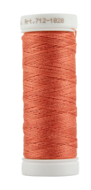 712-1020 Dark Peach Sulky 12 wt. Cotton Petites 50 Yard Spool