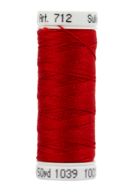 712-1039 True Red Sulky 12 wt. Cotton Petites 50 Yard Spool