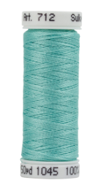 712-1045 Light Teal Sulky 12 wt. Cotton Petites 50 Yard Spool