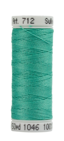 712-1046 Teal Sulky 12 wt. Cotton Petites 50 Yard Spool