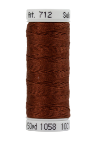 712-1058 Tawny Brown Sulky 12 wt. Cotton Petites 50 Yard Spool