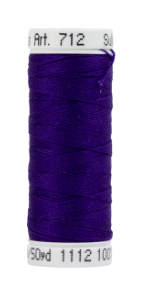 712-1112 Royal Purple Sulky 12 wt. Cotton Petites 50 Yard Spool