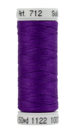 712-1122 Purple Sulky 12 wt. Cotton Petites 50 Yard Spool