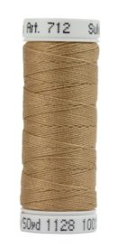 712-1128 Dark Ecru Sulky 12 wt. Cotton Petites 50 Yard Spool