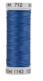 712-1143 True Blue Sulky 12 wt. Cotton Petites 50 Yard Spool