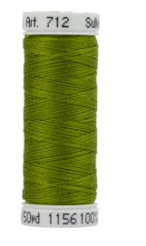 712-1156 Lt. Army Green Sulky 12 wt. Cotton Petites 50 Yard Spool