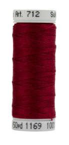 712-1169 Barberry Red Sulky 12 wt. Cotton Petites 50 Yard Spool