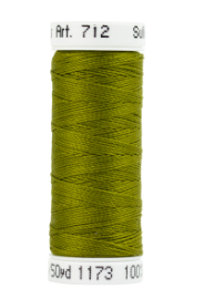 712-1173 Med. Army Green Sulky 12 wt. Cotton Petites 50 Yard Spool