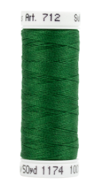 712-1174 Dark Pine Green Sulky 12 wt. Cotton Petites 50 Yard Spool
