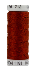 712-1181 Rust Sulky 12 wt. Cotton Petites 50 Yard Spool