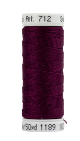 712-1189 Dark Chestnut Sulky 12 wt. Cotton Petites 50 Yard Spool
