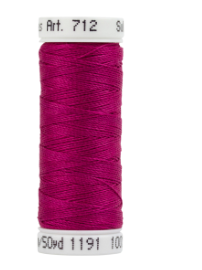 712-1191 Dark Rose Sulky 12 wt. Cotton Petites 50 Yard Spool