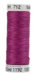 712-1192 Fuchsia Sulky 12 wt. Cotton Petites 50 Yard Spool