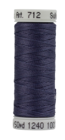 712-1240 Smokey Gray Sulky 12 wt. Cotton Petites 50 Yard Spool