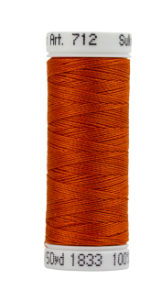 712-1833 Pumpkin Pie Sulky 12 wt. Cotton Petites 50 Yard Spool