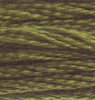 DMC 730 Khaki Six Strand Floss 8.7 Yard Skein