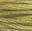 DMC 734 Broken Olive Six Strand Floss 8.7 Yard Skein