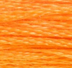 DMC 741  Mandarin Six Strand Floss 8.7 Yard Skein