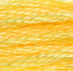 DMC 744 Grapefruit Six Strand Floss 8.7 Yard Skein
