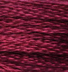 DMC 815 Metallic Black Cherry Strand Floss 8.7 Yard Skein