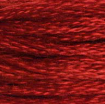 DMC 817 Japanese Red Strand Floss 8.7 Yard Skein