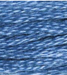 DMC 826 Tuareg Blue Strand Floss 8.7 Yard Skein