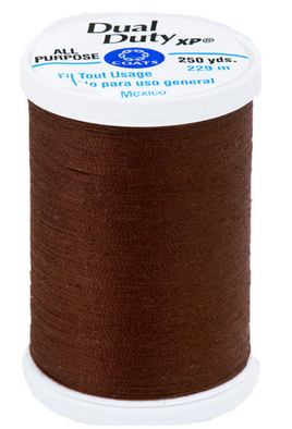 S910-8890 Coats & Clark Dual Duty XP Thread Dark Brown