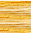DMC 90 Sunny Yellow Ombre Strand Floss 8.7 Yard Skein
