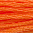 DMC 970 Neon Orange Six Strand Floss 8.7 Yard Skein