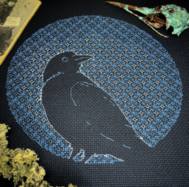 Blue Moon Cross Stitch Pattern By Urban Stitches