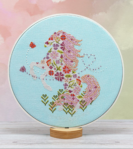 Wild + Free Cross Stitch Pattern - Nashville Needlework Counting Puddles
