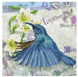 Hummingbird Travels Diamond Dotz Diamond Art Kit 12" X 12"