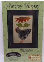 Henny Penny Wool Applique Pattern By All Through The Night