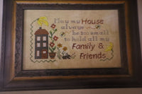 My Small House Paper Cross Stitch Pattern By Rosie & Me