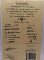 Penny Lane Primitives Summer Blossoms Sunflowers Wool Applique Pattern