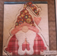 Valentine Gnome Precut Fused Applique Pack