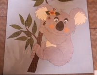 Whole Country Caboodle Baby Koala Precut Fused Applique Kit 10-1/4" x 12-5/8"