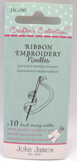 John James Crafters Collection JJCC007 Ribbon Embroidery Needles