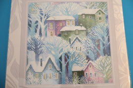 RIOLIS Panel / Cushion Town Counted Cross Stitch Kit