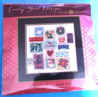 Mill Hill Curly Girl Design Warm Postal Wishes CG30-2414